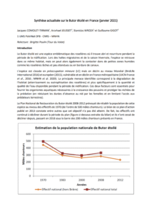 Synthèse actualisée sur le Pies Grièches en France – UMS PatriNat OFB – CNRS – MNHN
